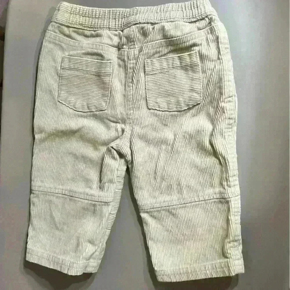 Vintage 100% cotton cream baby boy holiday corduroy light stretch pants no flaws - Picture 4 of 4